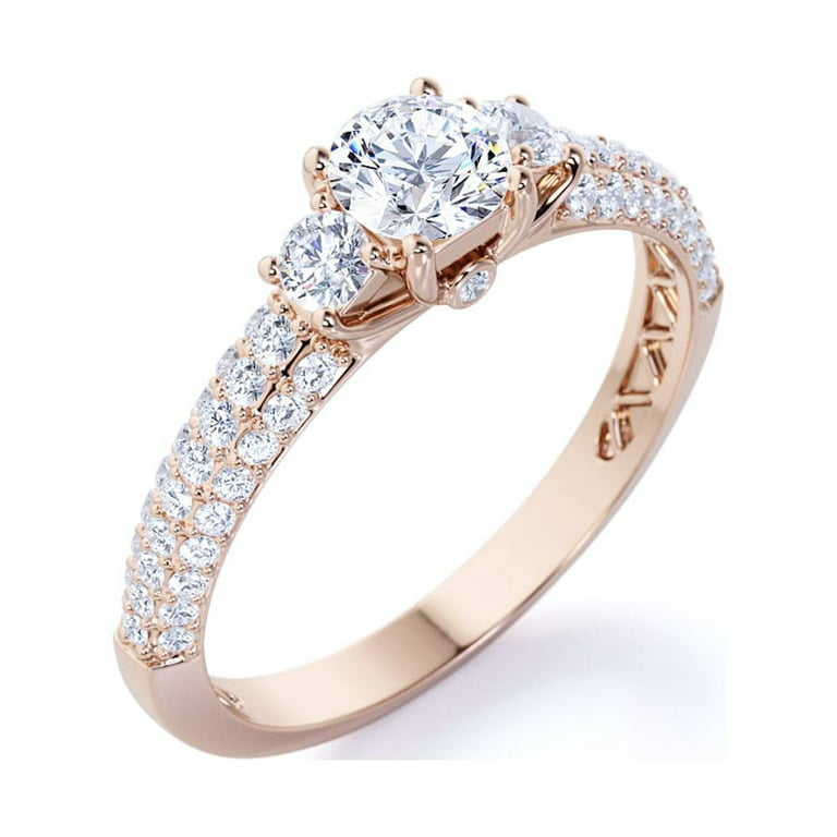 Cost of 1 2025 carat solitaire diamond ring