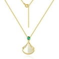 thumbnail image 1 of Stunning 14K Gold Natural Jade Necklace - Perfect Birthday and Mother's Day Gift for Mom, Wife and Girlfriend, 1 of 4