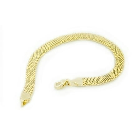 Stunning 14k Gold Filled Flat  Fancy Bracelet