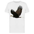 thumbnail image 1 of Stunning Bald Eagle Flies T-Shirt Men -Image by Shutterstock, Male Large, 1 of 2