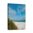 thumbnail image 1 of Stunning Beach Path Coastal Wall Decor 12x16 Inch Blue Sea Scene Canvas Art, Perfect for Bathroom, Bedroom, Office, Seascape Pictures to Inspire, 1 of 7