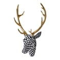 thumbnail image 1 of Stunning Deer Head Wall Hanging Unique Animal Head Sculpture Ideal for Home Decoration and Display, 1 of 4