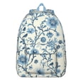 thumbnail image 1 of Stunning Floral Pattern Backpack for School College Roomy Bookbag with Laptop Compartment Reliable Backpack Gift for Commuting Travel, 1 of 5