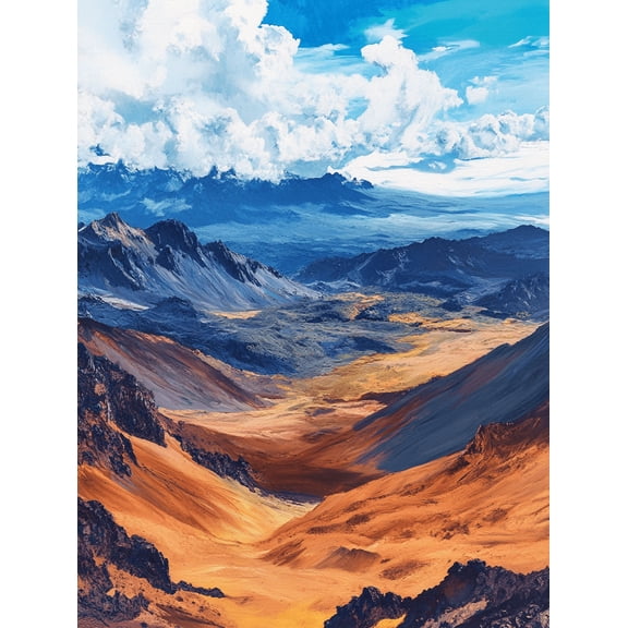Stunning Mountain Range Canvas Print/Wall Art Perfect for Living RoomOffice Gallery Wall and Hotel Decor