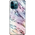thumbnail image 1 of Stunning Pattern Painted Tempered Glass Phone Case for iPhone 13 12 11 Pro Max Mini X XS XR 8 7 Plus, Stylish Stone Pattern Back Cover(H,7/8), 1 of 6