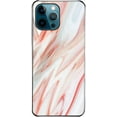 thumbnail image 1 of Stunning Pattern Painted Tempered Glass Phone Case for iPhone 13 12 11 Pro Max Mini X XS XR 8 7 Plus, Stylish Stone Pattern Back Cover(N,13 Pro Max), 1 of 6