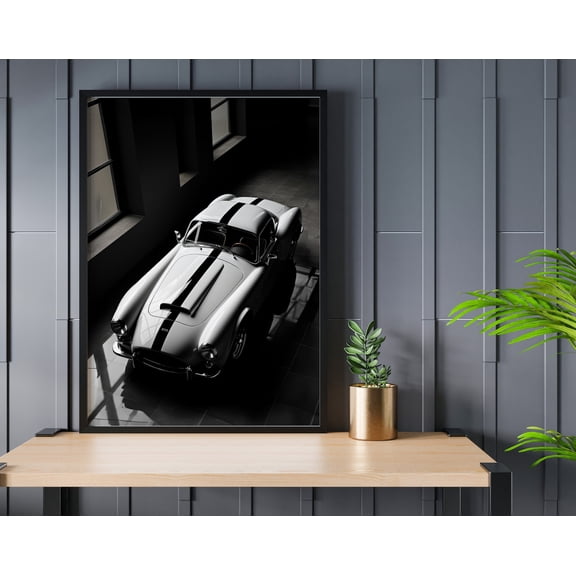 Stunning Shelby Cobra Super Snake Poster Aesthetic Classic Car Poster Gifted Poster Prints For Him, 8x12 UNFRAMED