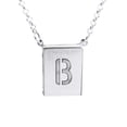 thumbnail image 1 of Stunning Sterling Silver Initial B Necklace, 1 of 1