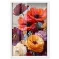 thumbnail image 1 of Stunning Vibrant Floral Shadowbox Print Autum Art by Art Remedy, White Frame, 16 x 24, 1 of 6
