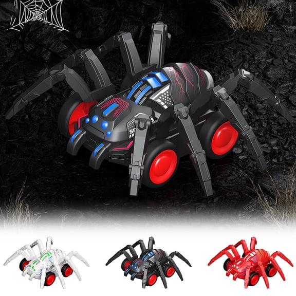 Stunt Car 3 Pack Push Sliding Toy Car Inertial Drive with Biomimetic Legs for Kids Interactive Play Birthday Gift by PALIFEUR