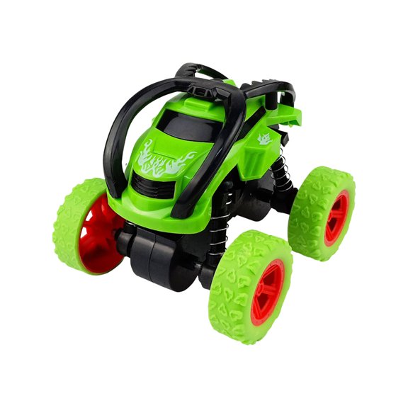 Stunt Car Toy For Kids With 360 degree Rotation Four Wheel Drive Strong Plastic Design without Required