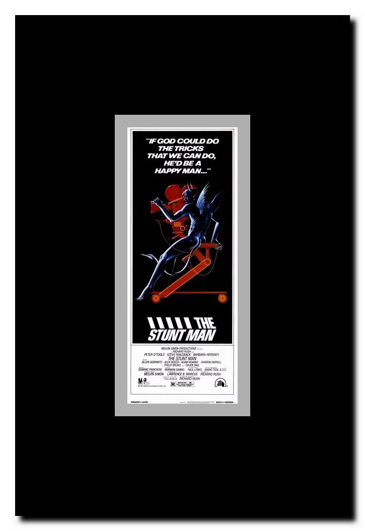 Stunt Man Framed Movie Poster