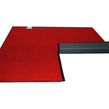 Dollamur 10’x10’x1.25” Wrestling Mat, Red, Home Workouts, Exercise, FLEXI-Connect®