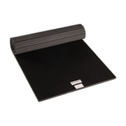 Dollamur 5x10x1-3/8 Gymnastics Mat, Black, Carpeted Mat for Tumbling and Cheerleading, FLEXI-Roll