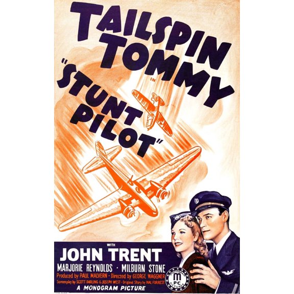 Stunt Pilot U Canvas Art -  (24 x 36)