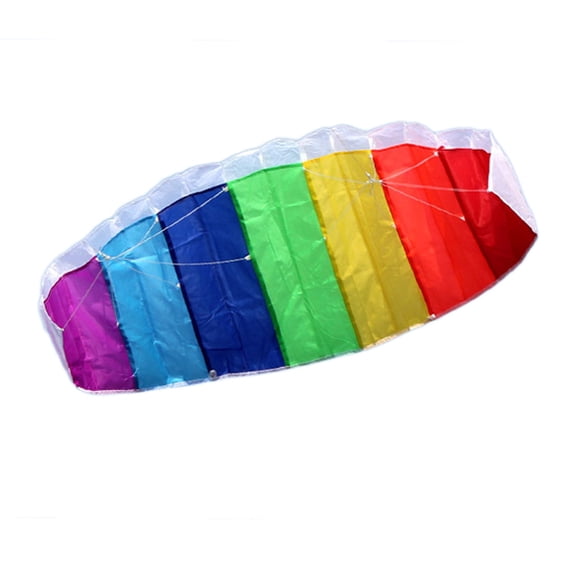 Stunt Toys Rainbow Outdoor Line Flying Games Kite 1. Kids Surfing Education41699