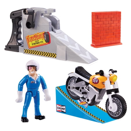 Stuntman Stu Nitro Boost Stunt Bike Play Vehicle by Playmates Toys
