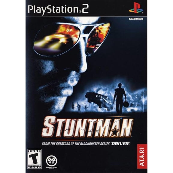 Pre-Owned Playstation 2 PS2 Video Game STUNTMAN Movie Stunt Driver Black Label Disc & Case