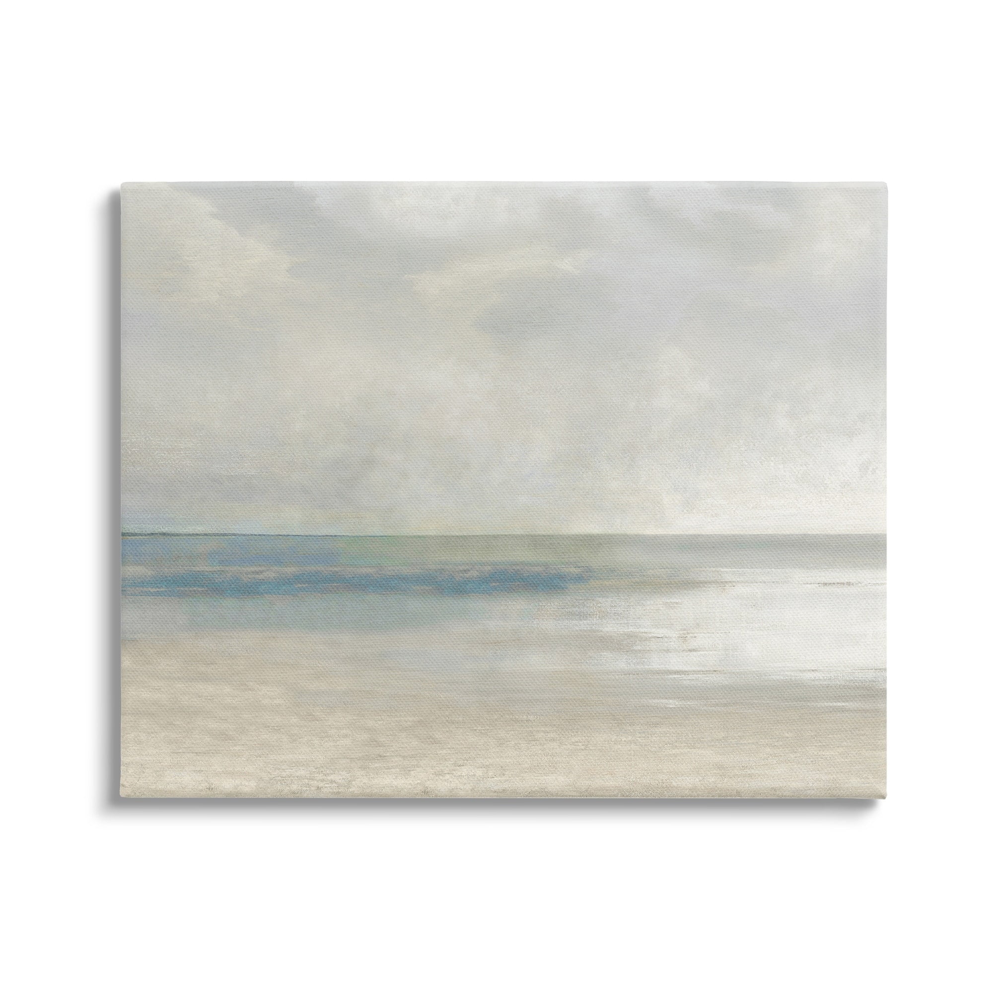 Stupell Abstract Beach Horizon Landscape Landscape Painting Gallery Wrapped Canvas Print Wall Art