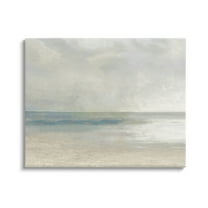 Stupell Abstract Beach Horizon Landscape Landscape Painting Gallery Wrapped Canvas Print Wall Art