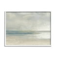 thumbnail image 1 of Stupell Abstract Beach Horizon Landscape Landscape Painting White Framed Art Print Wall Art, 1 of 7