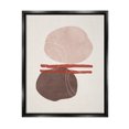 thumbnail image 1 of Stupell Abstract Round Shapes Contemporary Abstract Painting Black Floater Framed Art Print Wall Art, 1 of 6