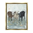 thumbnail image 1 of Stupell Abstract Rustic Country Cows Painting Animals & Insects Painting Gold Floater Framed Art Print Wall Art, 1 of 6
