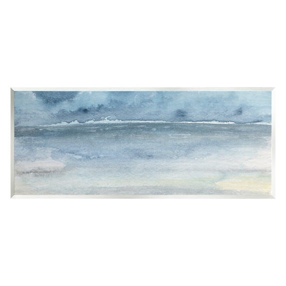 Stupell Abstract Sea Waves Tide Landscape Painting Wall Plaque Unframed Art Print Wall Art