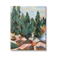 thumbnail image 1 of Stupell Abstract Woodland Tree Scenery Landscape Painting Gallery Wrapped Canvas Print Wall Art, 1 of 5