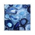 thumbnail image 1 of Stupell Agate In Blue Natural Geodes Abstract Painting Wall Plaque Unframed Art Print Wall Art, 1 of 6