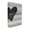 thumbnail image 1 of Stupell  All of Me Loves All Of You Distressed Heart Stretched Canvas Wall Art 24 x 30, 1 of 5