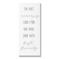 thumbnail image 1 of Stupell Best Memories From Bad Ideas Funny Inspirational Painting Gallery Wrapped Canvas Print Wall Art, 1 of 7