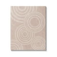 thumbnail image 1 of Stupell Boho Circles Beige Pattern Abstract Painting Gallery Wrapped Canvas Print Wall Art, 1 of 5