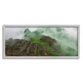 thumbnail image 1 of Stupell Breathtaking Machu Picchu Fog Landscape Photography Gray Framed Art Print Wall Art, 1 of 7