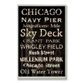 thumbnail image 1 of Stupell  Chicago Plaque Rect, 1 of 3
