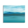 thumbnail image 1 of Stupell Cloudy Blue Lake Mountain Scene Landscape Painting Gallery Wrapped Canvas Print Wall Art, 1 of 5