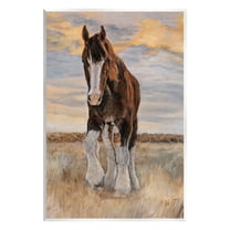 Stupell Colt Horse Farmhouse Animal Animals & Insects Painting Wall Plaque Unframed Art Print Wall Art