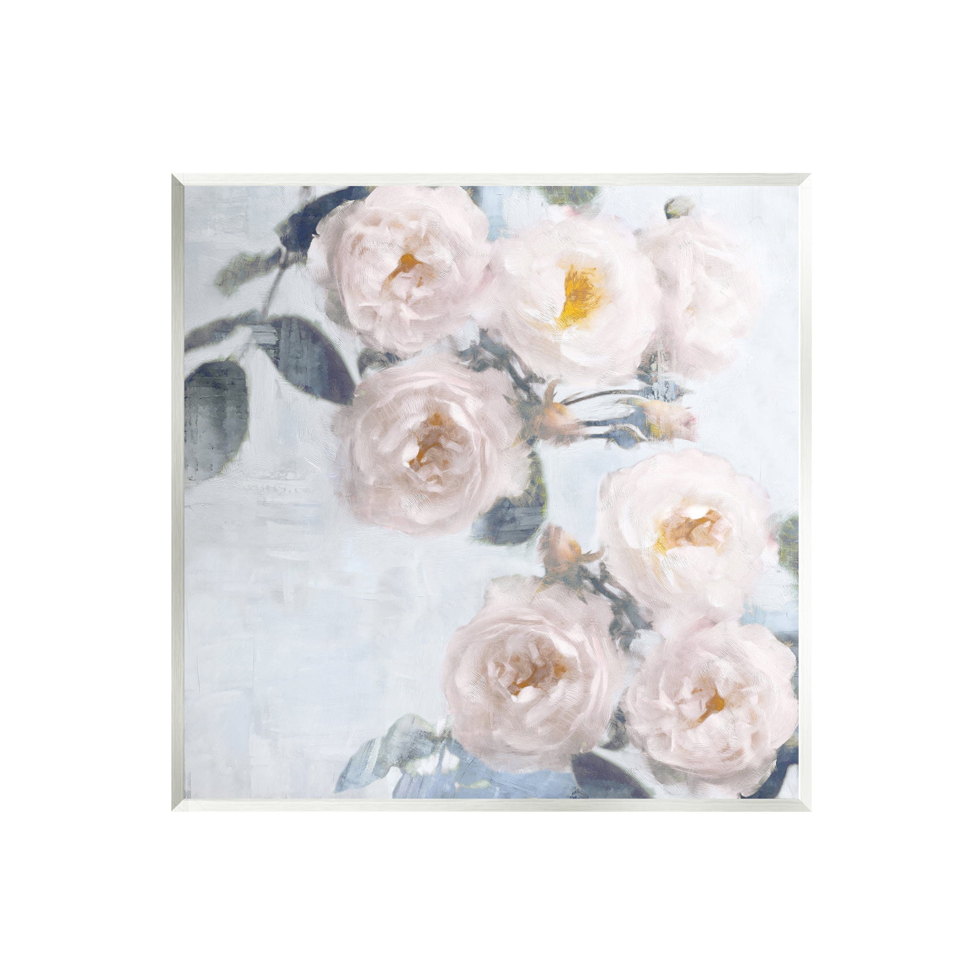 Stupell Delicate Pink Roses Arrangement Botanical & Floral Painting Wall Plaque Unframed Art Print Wall Art