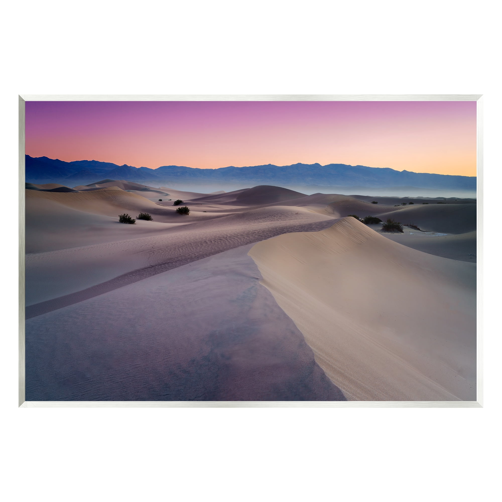 Stupell Desert Dunes Pink Sunrise Landscape Photography Wall Plaque Unframed Art Print Wall Art