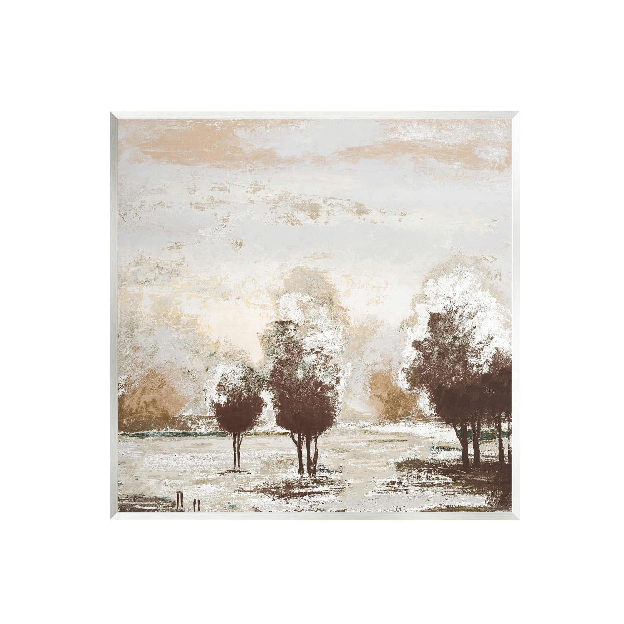 Stupell Distressed Nature Tree Collage Landscape Painting Wall Plaque Unframed Art Print Wall Art