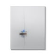 thumbnail image 1 of Stupell Drifting Boat Grey Ocean Reflection Landscape Photography Gallery Wrapped Canvas Print Wall Art, 1 of 5