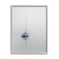 thumbnail image 1 of Stupell Drifting Boat Grey Ocean Reflection Landscape Photography Gray Framed Art Print Wall Art, 1 of 7