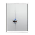 thumbnail image 1 of Stupell Drifting Boat Grey Ocean Reflection Landscape Photography White Framed Art Print Wall Art, 1 of 7