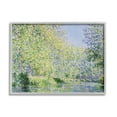 thumbnail image 1 of Stupell Epte River Claude Monet Classic Landscape Painting Gray Framed Art Print Wall Art, 1 of 8