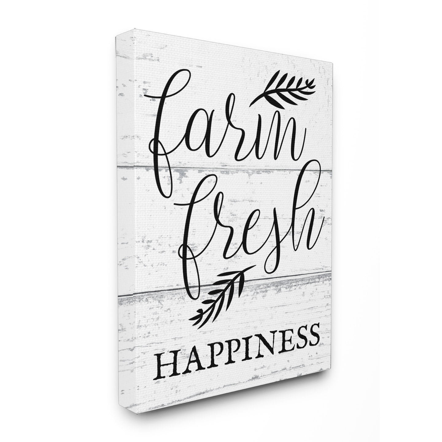 Stupell Farm Fresh Script Canvas Wall Art 30 x 40