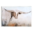 thumbnail image 1 of Stupell Farmhouse Cattle Longhorn Painting Animals & Insects Painting Wall Plaque Unframed Art Print Wall Art, 1 of 6