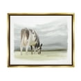 thumbnail image 1 of Stupell Farmhouse Cow Grazing Pasture Animals & Insects Painting Gold Floater Framed Art Print Wall Art, 1 of 9