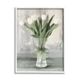 thumbnail image 1 of Stupell Farmhouse Distressed White Tulips Botanical & Floral Painting White Framed Art Print Wall Art, 1 of 7