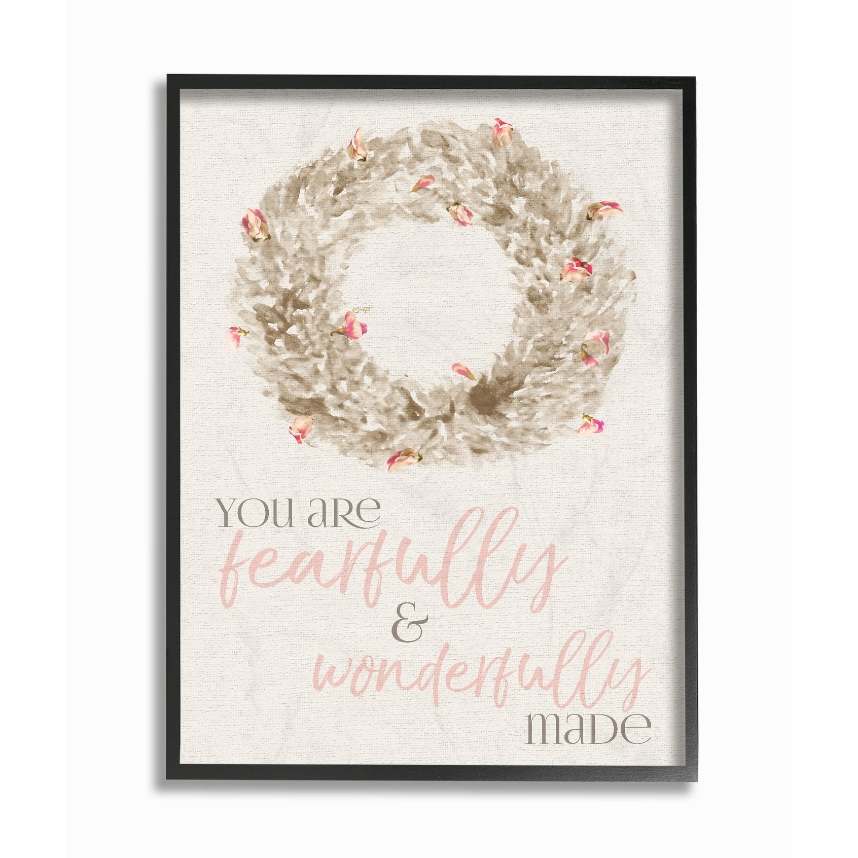 Stupell  Fearfully Wonderfully Framed Giclee Art 11 x 14