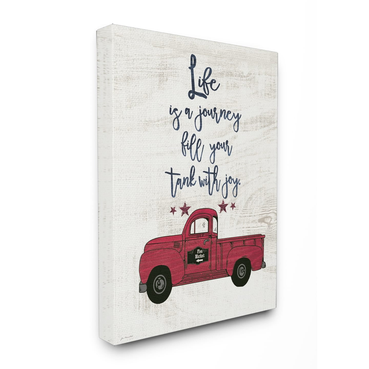 Stupell Fill Your Tank With Truck Canvas Wall Art 24 x 30